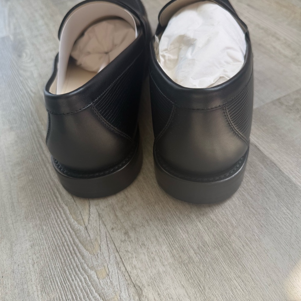 Louis Vuitton Black Men's Slip-On Loafers - Picture 5 of 6